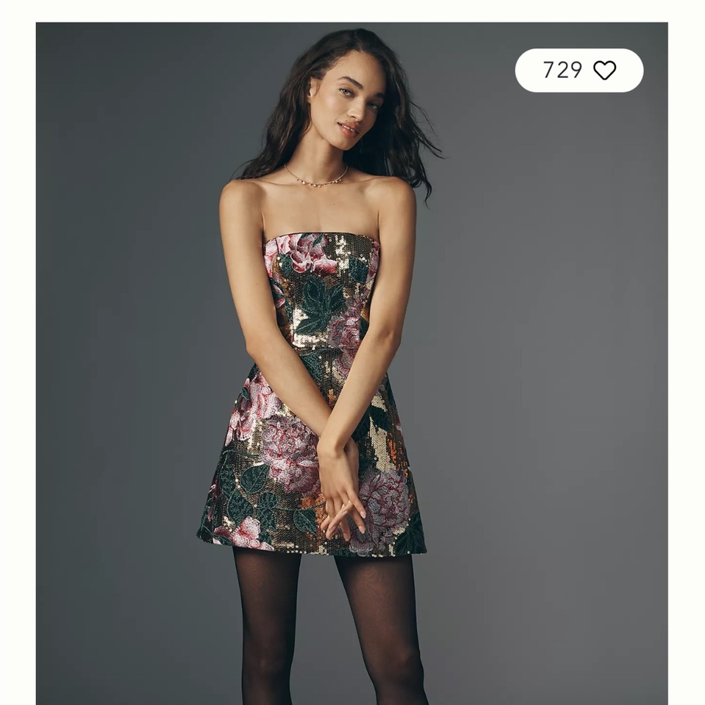Anthropologie mini dress